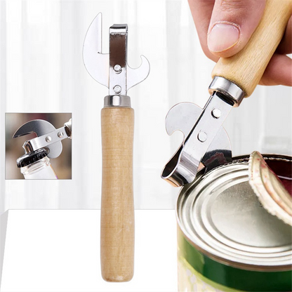 Manual Lid Remover Multifunction Can Opener Utensil Gadgets for Jars Canisters Kitchen Accessories
