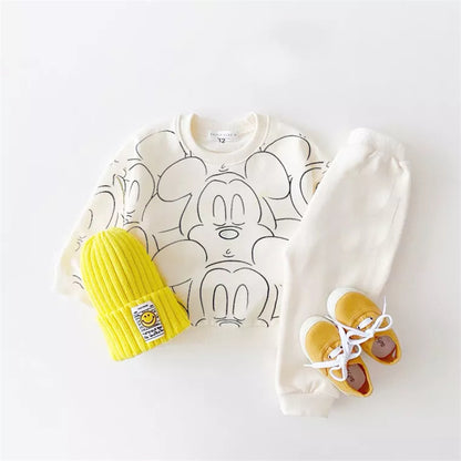 Baby Boy Summer Printed Clothes Tshirt Shorts Set New Designer Cartoon Clothing Tracksuit 1