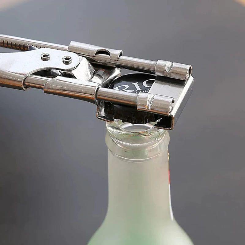 Heavy Duty Stainless Steel Adjustable Can Opener Labor Saving Multi Function Easy Grip Kitchen Acce 4