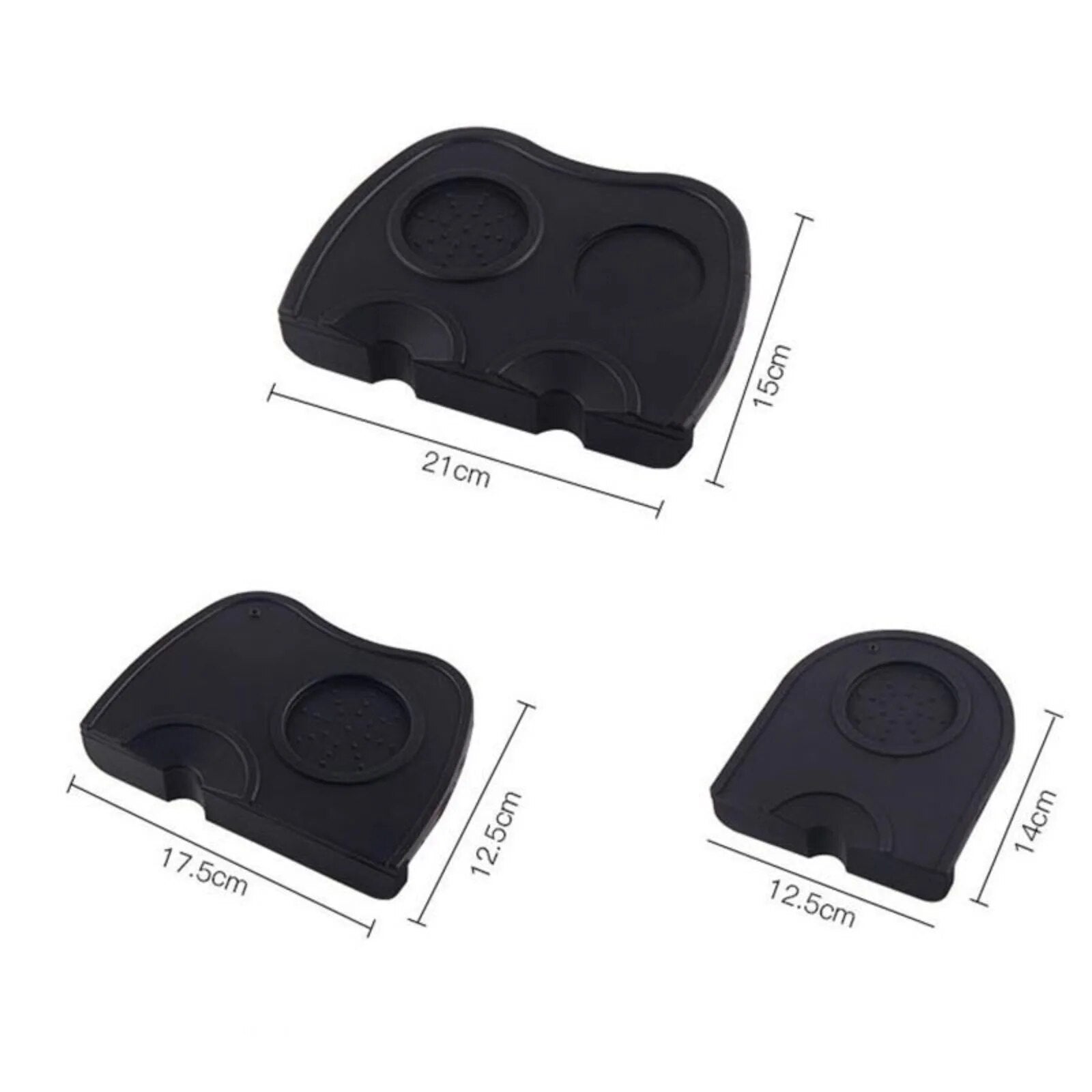 Press Tampering Holder Corner Mat Silicone Coffee Tamper Pad 5