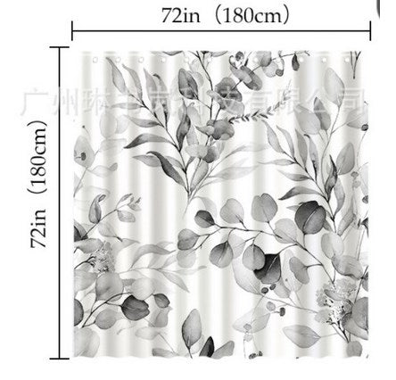 Double Layer Waterproof Shower Curtain With Large Ring Hooks And Snapin Liner For Bathroom Decor 5