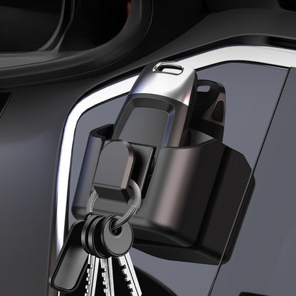 Storage Box Organizer, Car Key Holder Clip, Anti-Slip Dashboard Mount