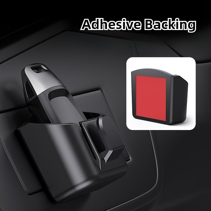 Storage Box Organizer, Car Key Holder Clip, Anti-Slip Dashboard Mount