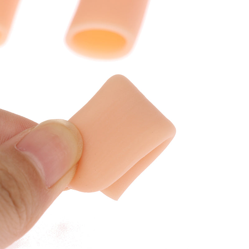 Heat Resistant Gel Tube Anti Cut Silicone Finger Protector, Hand Bandage Cooking Kitchen Tools