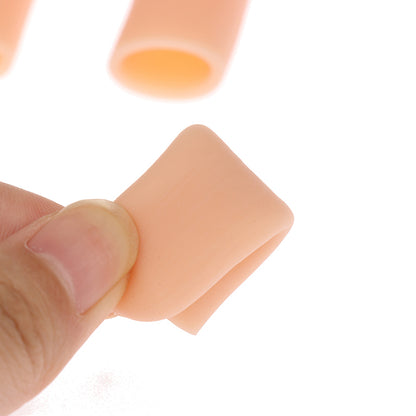 Heat Resistant Gel Tube Anti Cut Silicone Finger Protector, Hand Bandage Cooking Kitchen Tools