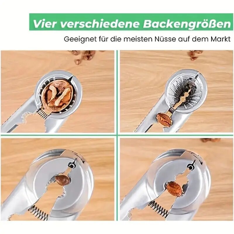 Household Nutcracker For Walnut Hazelnut And Chestnut Shelling Metal Walnut Clip Tool 4