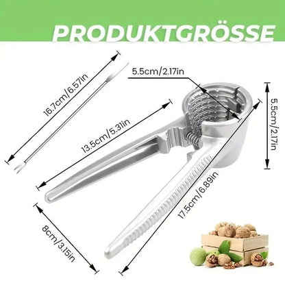 Household Nutcracker For Walnut Hazelnut And Chestnut Shelling Metal Walnut Clip Tool 5