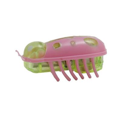 Mini Electric Ladybug Cat Toy Interactive Walking Insect Pet Toy 5