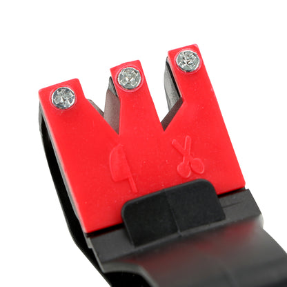 Handheld Knife Sharpener Scissor Blade Sharpening Tool Convenient Kitchen Grindstone