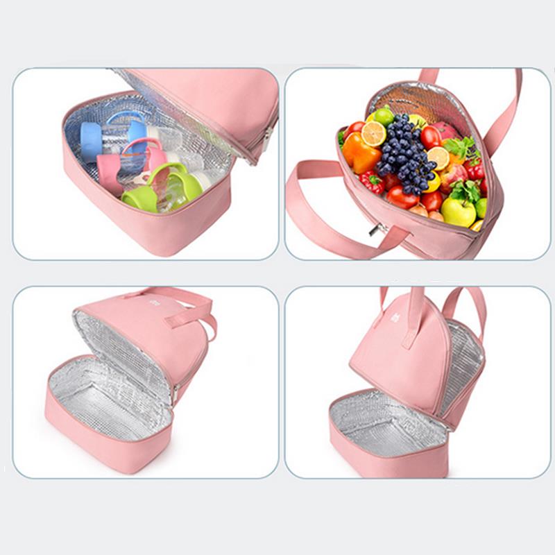 Milk Insulation Breast Pump Cooler Bag Double Layer For Fresh Preservation 3