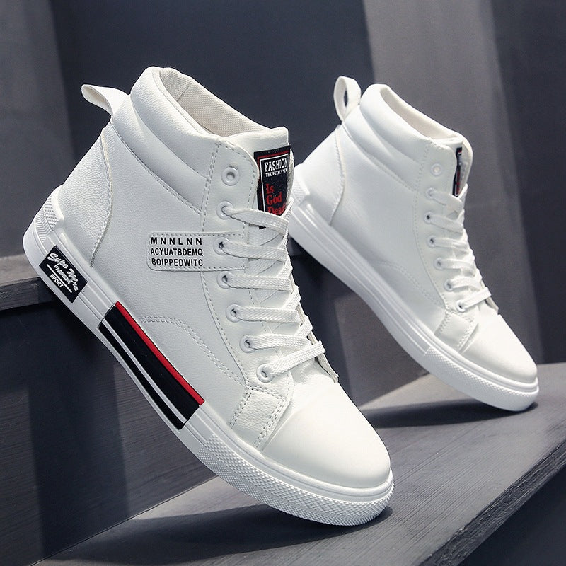 Men's Casual Sports Shoes New Breathable Soft Sole Fashion Jogging Youth Board Shoes