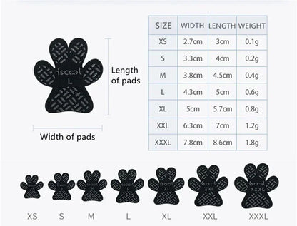 Dog Anti Slip Paw Pads Waterproof Self Adhesive Paw Protectors For Dogs 7
