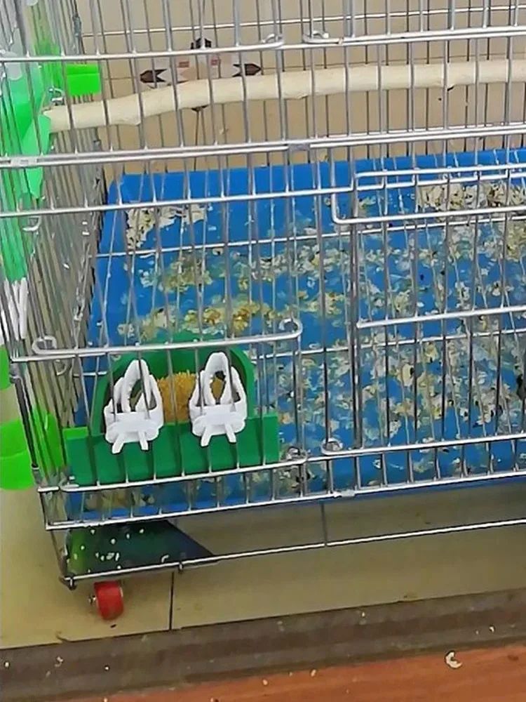 Bird Food Holder Clip Parrot Fruit And Vegetable Feeder For Small Pet Cages 10