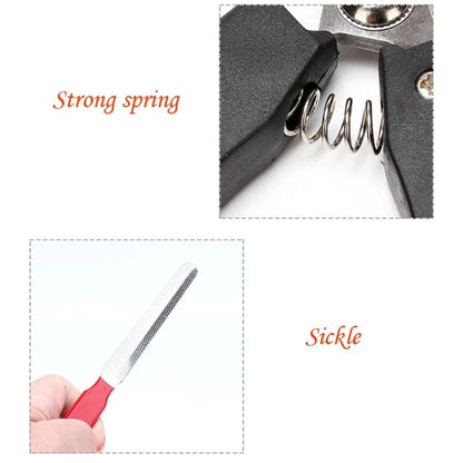 Pet Nail Clippers Stainless Steel Grooming Scissors For Dogs And Cats 3