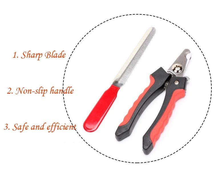 Pet Nail Clippers Stainless Steel Grooming Scissors For Dogs And Cats 7