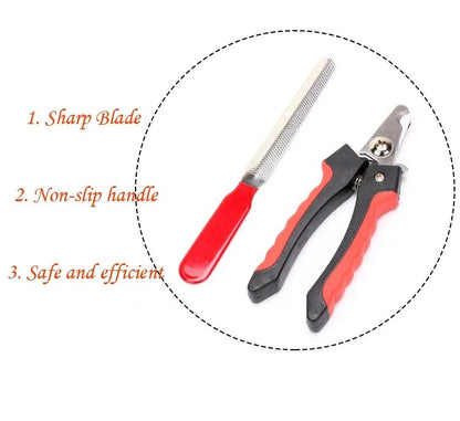 Pet Nail Clippers Stainless Steel Grooming Scissors For Dogs And Cats 7