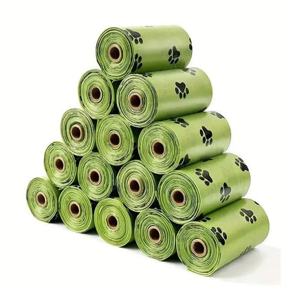 Thick Leakproof Dog Waste Bags Pet Poop Bags For Outdoor Walking 6