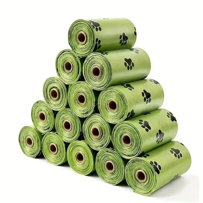 Thick Leakproof Dog Waste Bags Pet Poop Bags For Outdoor Walking 7