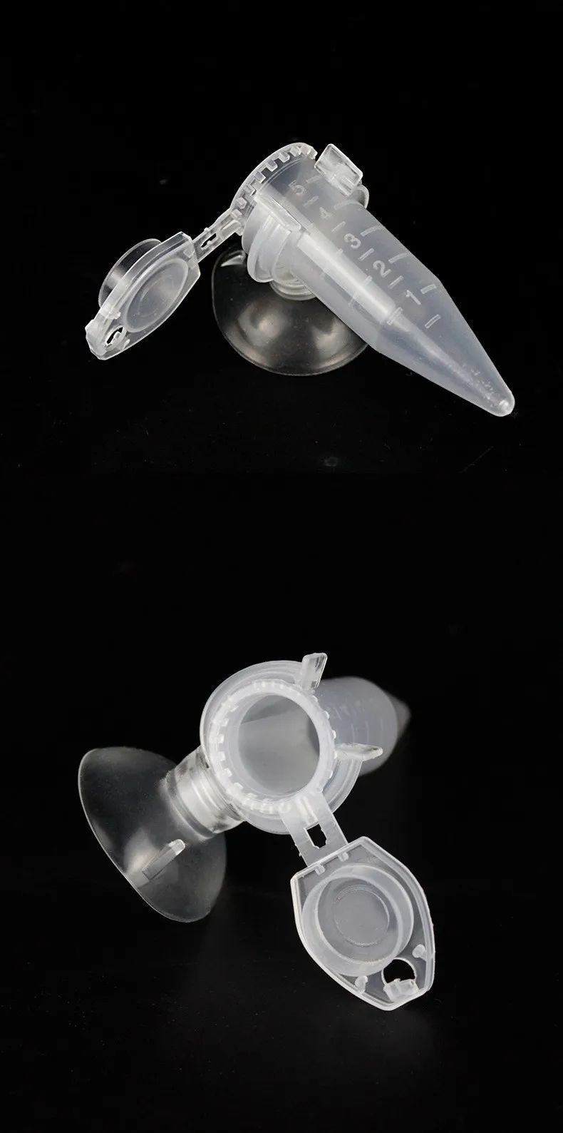 Fish Feeder Cone Funnel Cup With Suction Cup For Worms Shrimp Eggs And Aquarium Feeding 7
