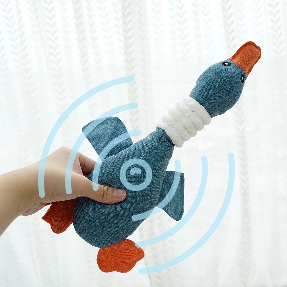 Geese Sound Pet Toy Bite Resistant Chew Toy For Dogs And Cats 4
