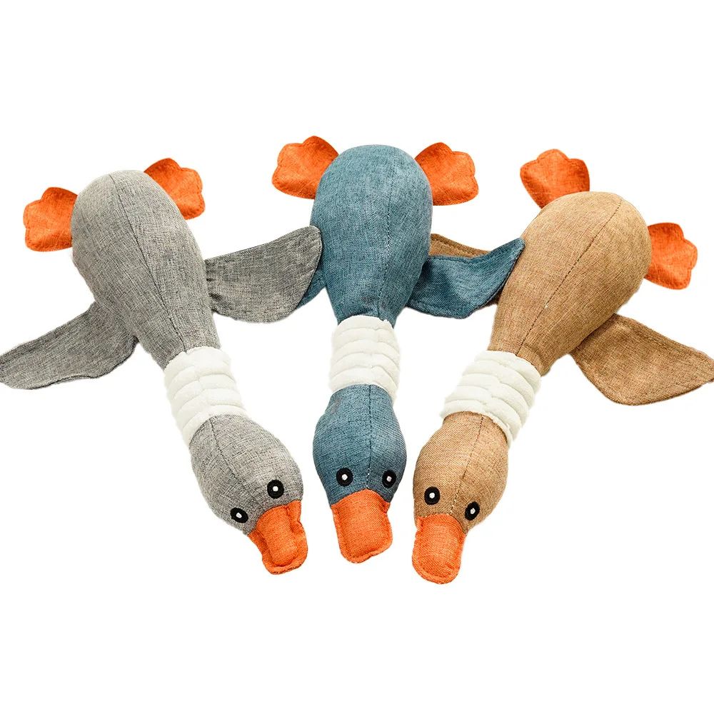Geese Sound Pet Toy Bite Resistant Chew Toy For Dogs And Cats 5
