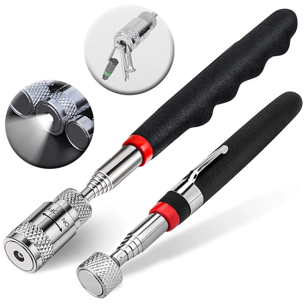 Extendable Magnetic Pickup Tool Telescopic Magnet Pen for Screws and Bolts