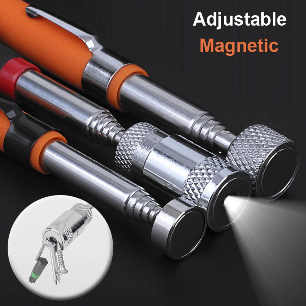 Extendable Magnetic Pickup Tool Telescopic Magnet Pen For Screws And Bolts 1