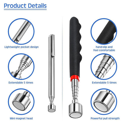Extendable Magnetic Pickup Tool Telescopic Magnet Pen For Screws And Bolts 2