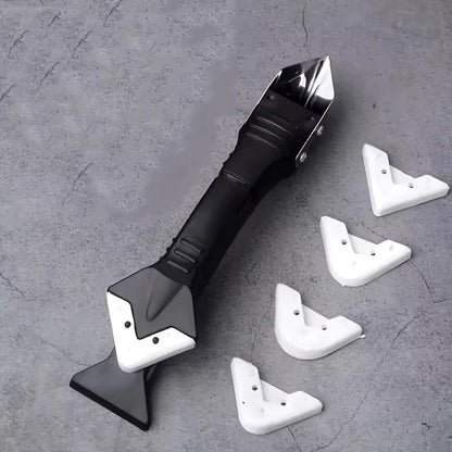 5 In 1 Metal Shovel Glue Tool Kit Silicone Spatula Caulk Remover And Sealant Finishing Tool 11