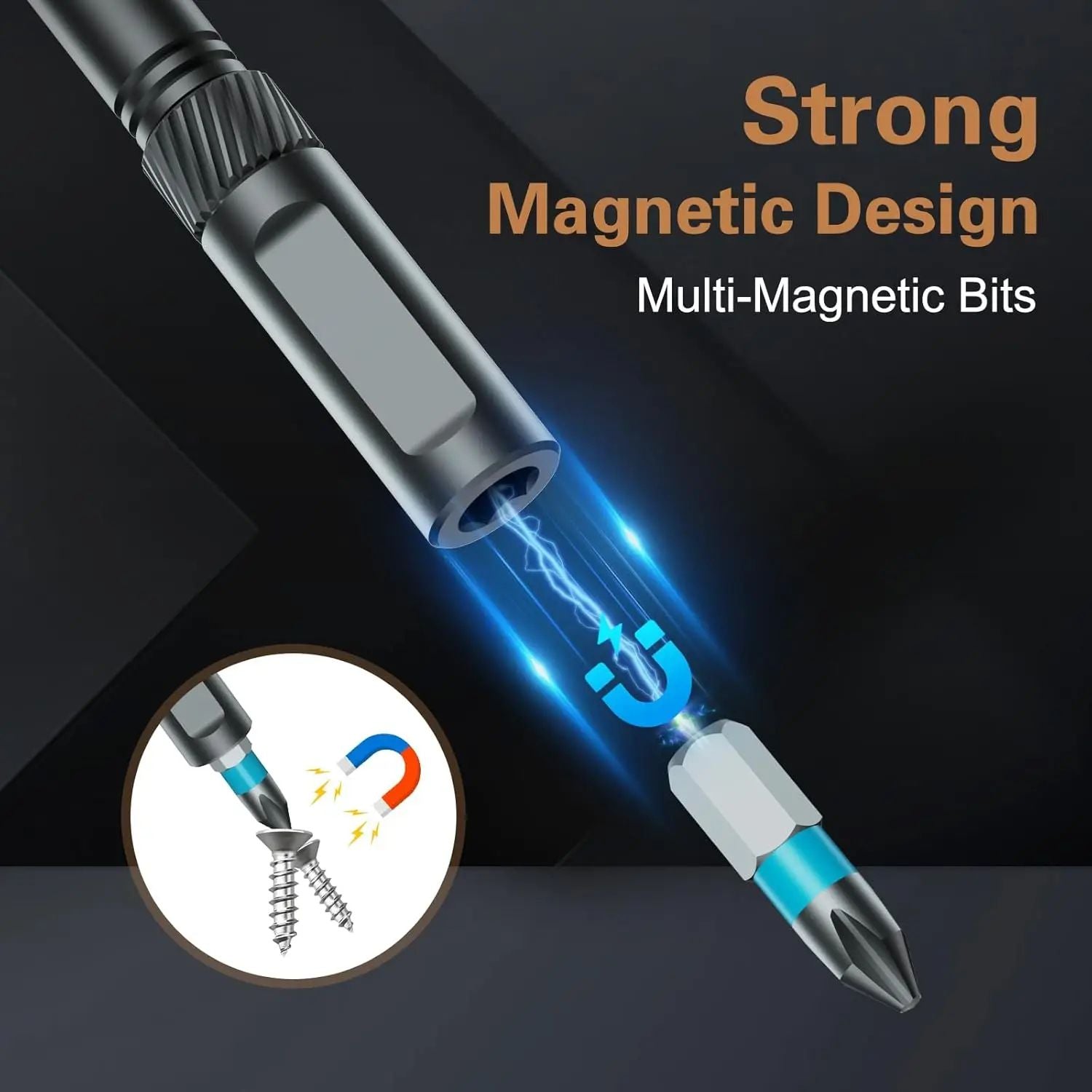 24 In 1 Ratchet Screwdriver Set Multi Purpose Magnetic Bits For DIY And Household Repair 4