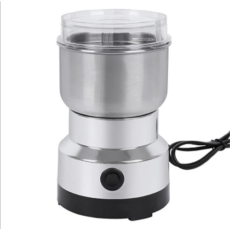 Mini Electric Grinder 300ml Stainless Steel Dry Food Coffee And Spice Pulverizer With 4 Blades 6