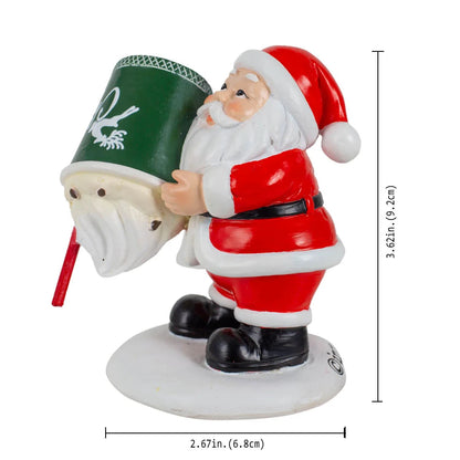 Classic Christmas Village Playing Kids Figurine Set  Collectible Holiday Scene Decor For Home  Fire 7
