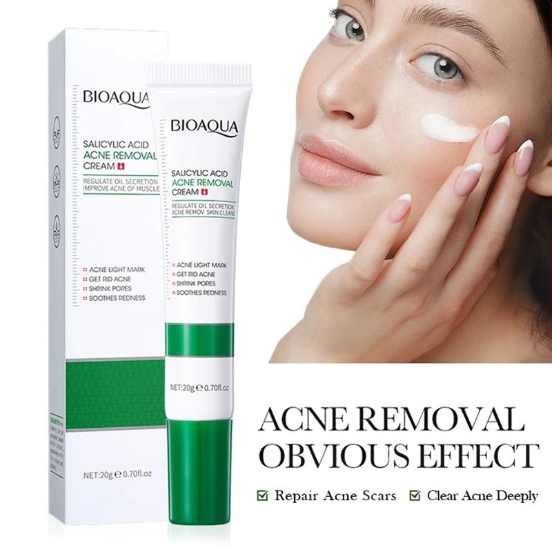 Salicylic Acid Face Cream for Acne Mark Repair and Blackhead Removal