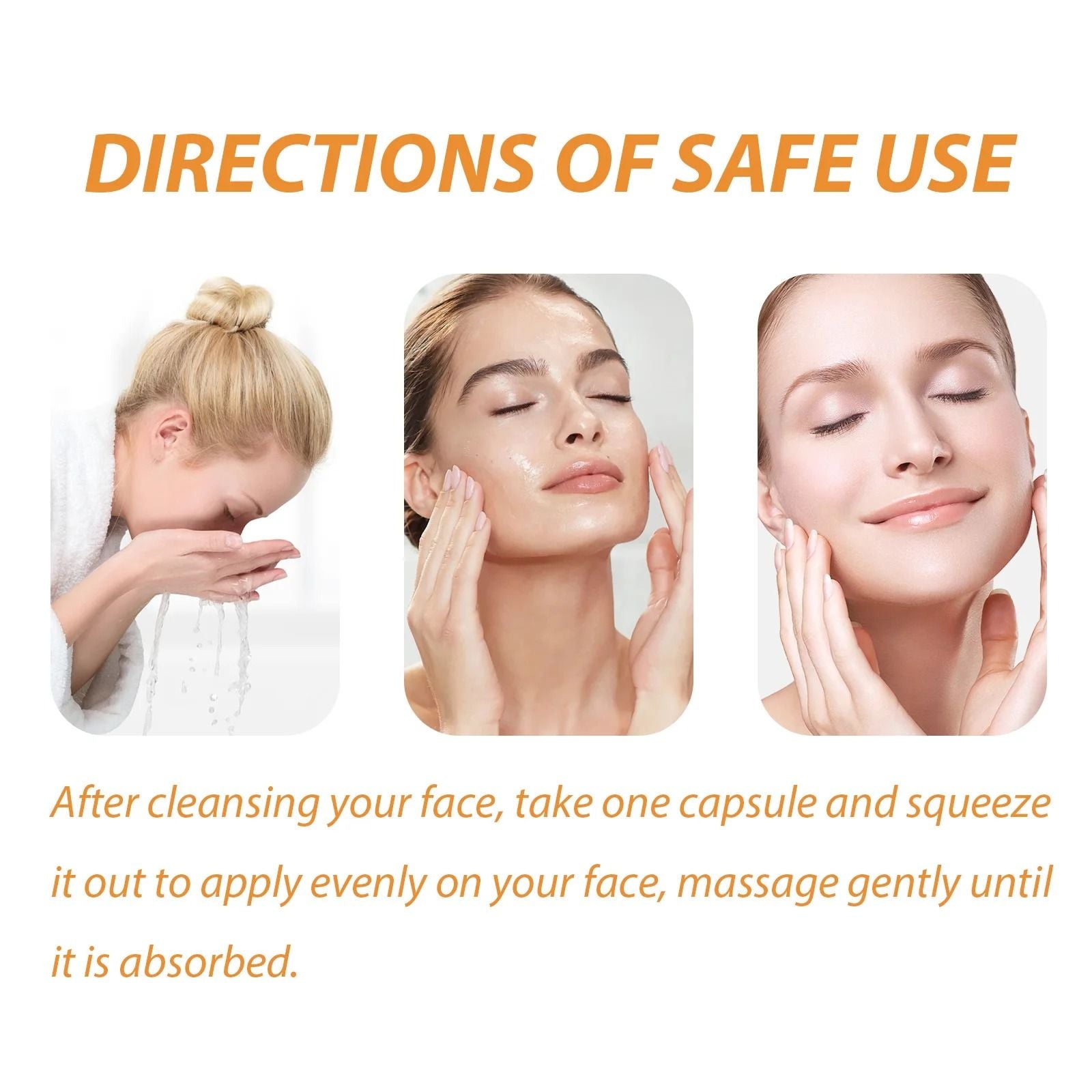 Collagen Capsule Serum For Anti Aging Firming And Hydrating Skin Care 50 Pack 6