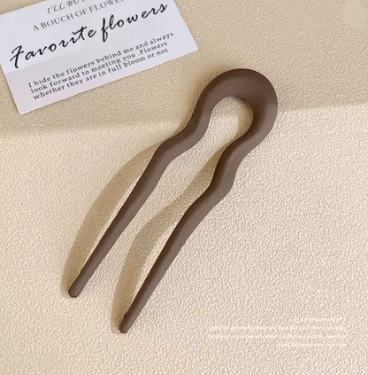 Matte Wave U Shaped Hairpin 5
