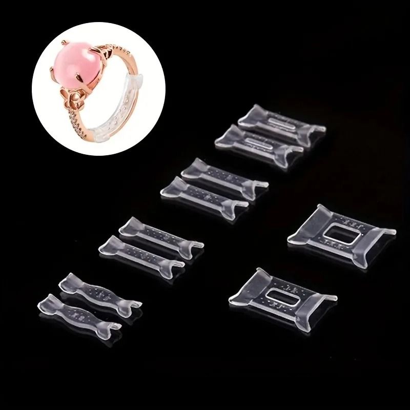 Ring Size Adjuster Set With Fixed Reduction Pads For Loose Rings 1