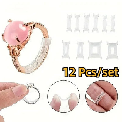 Ring Size Adjuster Set With Fixed Reduction Pads For Loose Rings 3