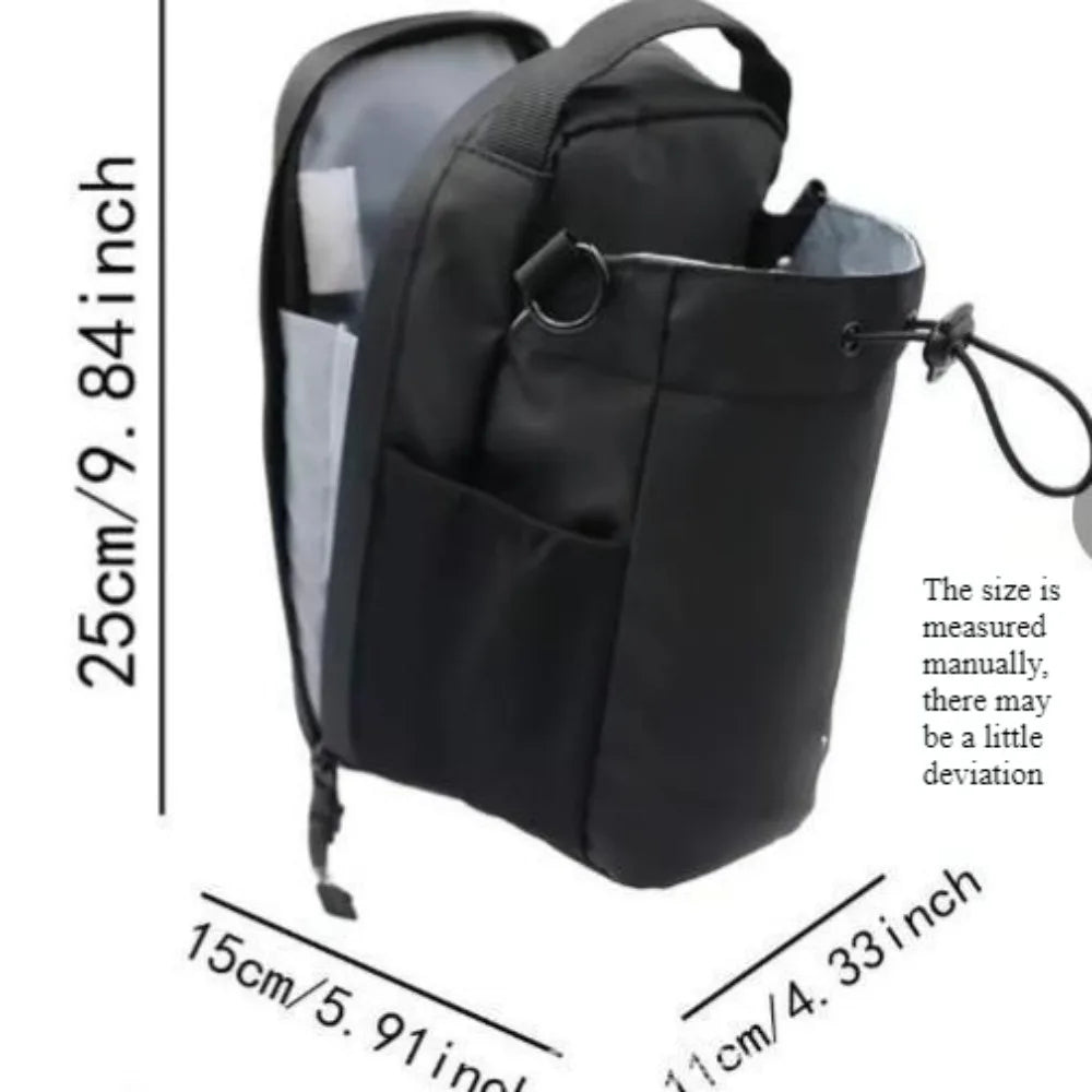 Portable Fitness Storage Gym Bag with Super Strong Magnetic for Water Bottle, Phone, Sports Accessories
