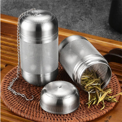 Infuser Ball Stainless Steel Tea Strainer Fine Mesh Filter For Teapot Coffee And Seasoning 1