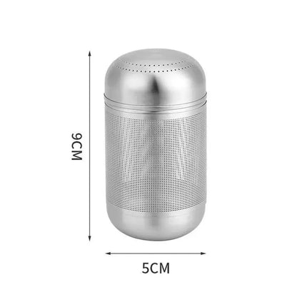Infuser Ball Stainless Steel Tea Strainer Fine Mesh Filter For Teapot Coffee And Seasoning 6