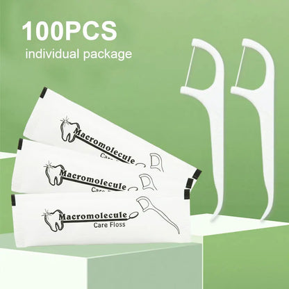 Individually Packaged Dental Floss And Toothpick Sticks For Hotel Travel And Family Use 3
