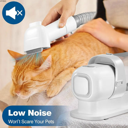 Pet Grooming Kit Dog Grooming Vacuum With High Capacity Large Pet Hair Dust Cup Vacuum Cleaner For  4