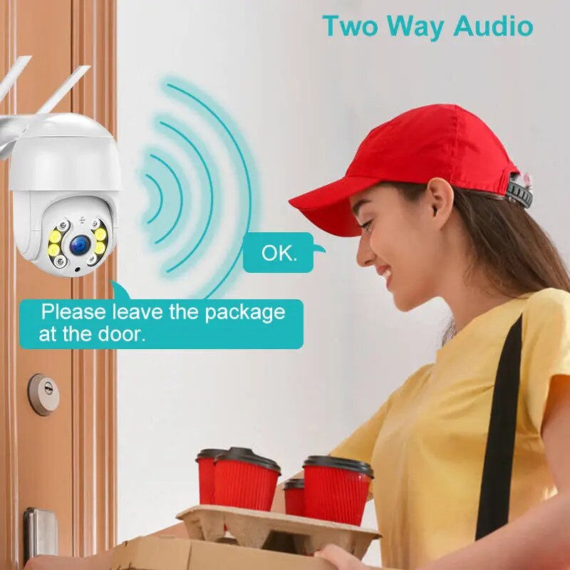 Speed Dome Camera MP Camera Wireless WIFI Surveillance Monitor 2
