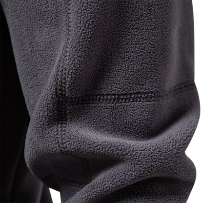 Zipper Neck Pullover Mens Sweatshirt Soft Shell Mens Jacket Brand Quality Thicken Warm Fleece Jacke