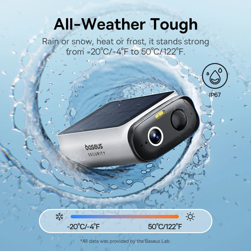 Security Lite Solar Wireless Outdoor Camera Continuous Power WiFi Camera 4