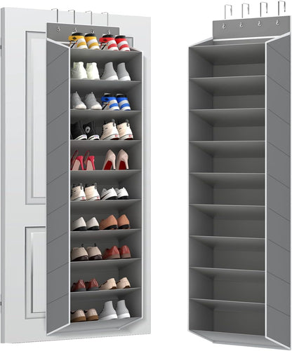 Large Over The Door Shoe Organizer Hanging Shoe Rack With Deep Pockets Ideal Door Storage Solution 6