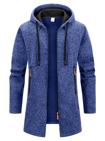 Zipper Hooded Oversize Winter Warm Jacket New Streetwear Mens Long Sleeve Sweatshirts For Men 5