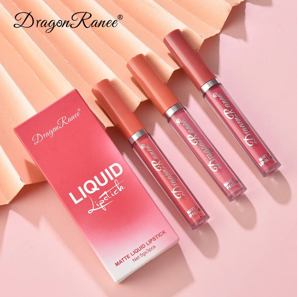 Long Lasting Matte Liquid Lipsticks Set Waterproof Korean Beauty Cosmetics For Women 2
