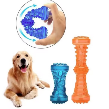 Sturdy Bite Resistant Dog Toy Toothbrush Bone Interactive Chew Dental Care For Small Medium Large D 3