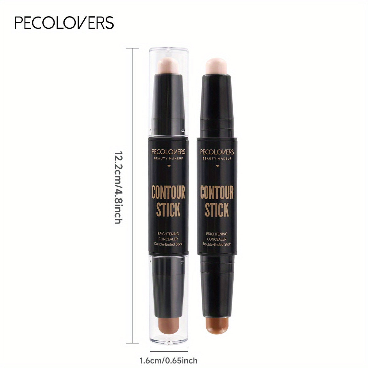 Doubleheaded Contouring Stick Concealer Highlighter For V Face Threedimensional Nose Bridge Shadow  8